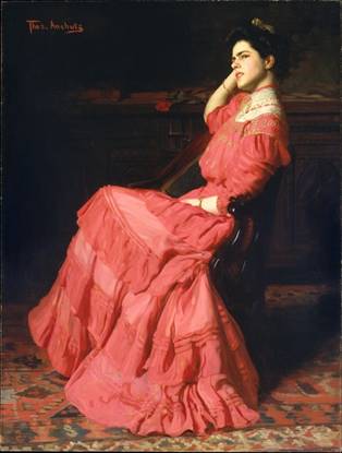Rebecca H. Whelan ca. 1907  	by Thomas Anshutz 1851-1912   	The Metropolitan Museum of Art New York NY   1993.324